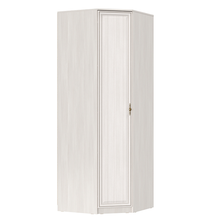 Шкаф угловой 06.23 Габриэлла (800) Вудлайн кремовый/сандал белый/аруша венге патина