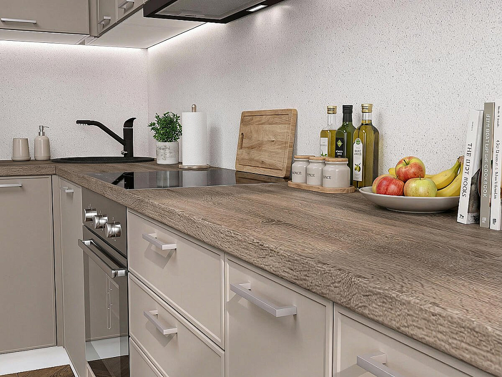 Квадро-01 Дуб Вотан/Кашемир