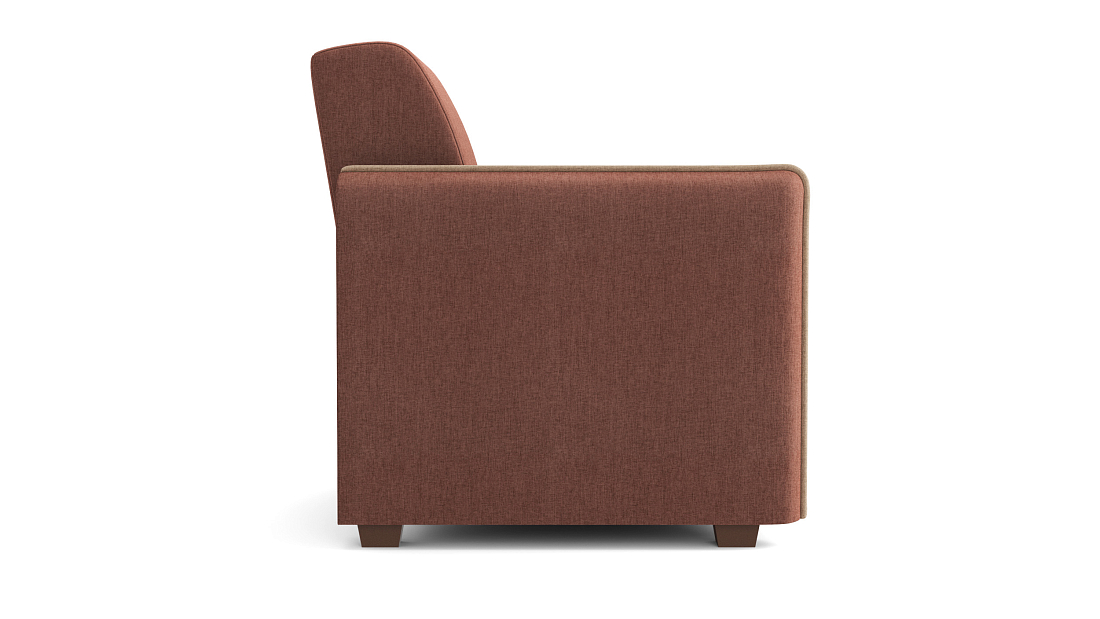 Авалон М / кресло - кровать жаккард тесла шоколад / жаккард тесла крем