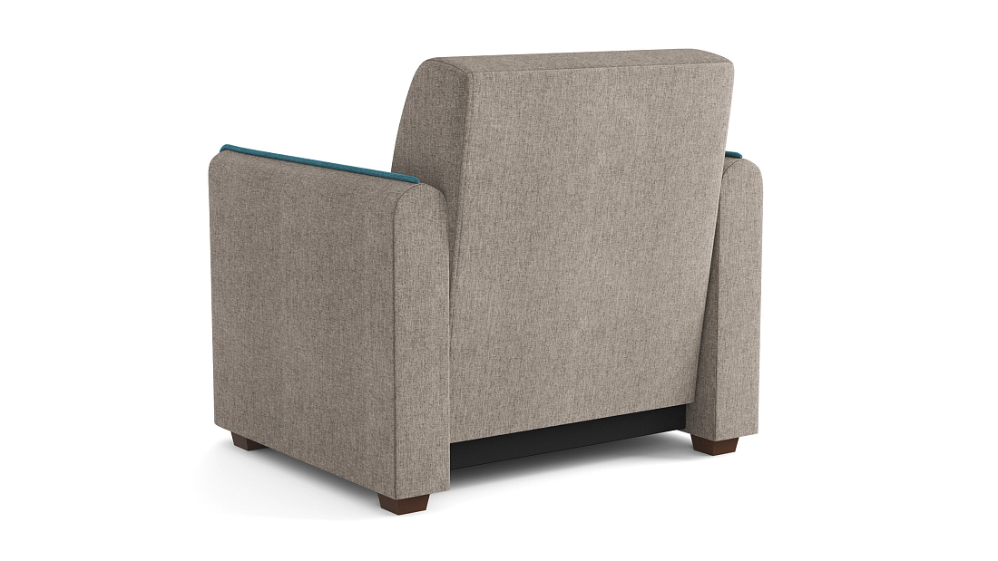 Авалон М / кресло - кровать жаккард тесла дым/жаккард тесла деним