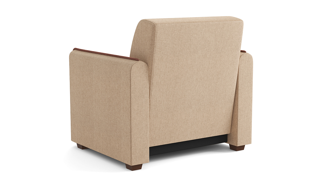 Авалон М / кресло - кровать жаккард тесла крем / жаккард тесла шоколад