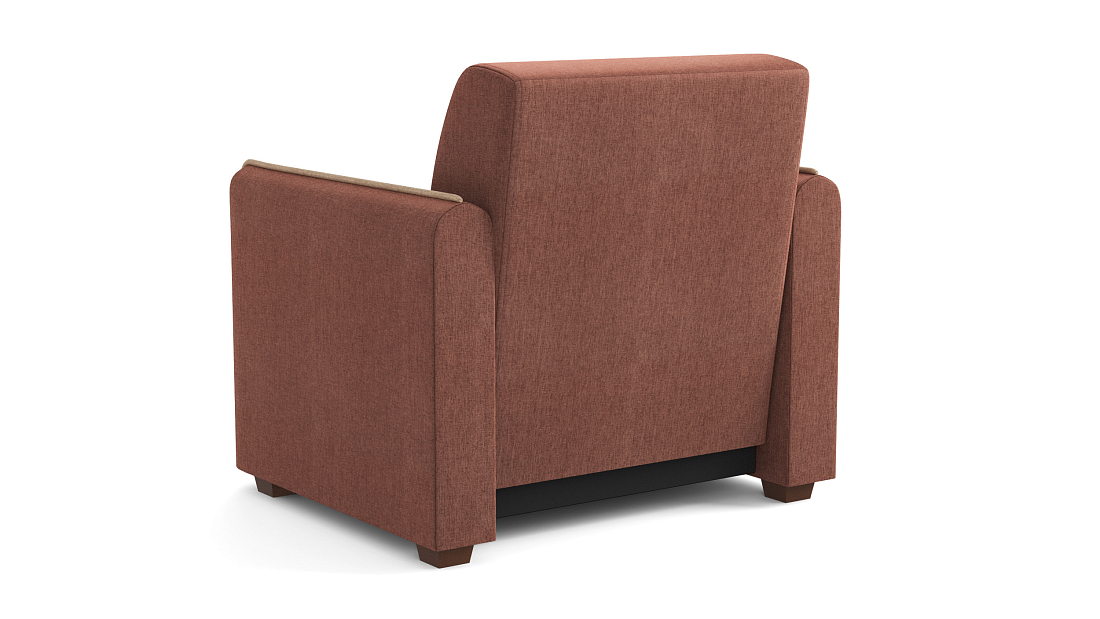 Авалон М / кресло - кровать жаккард тесла шоколад / жаккард тесла крем