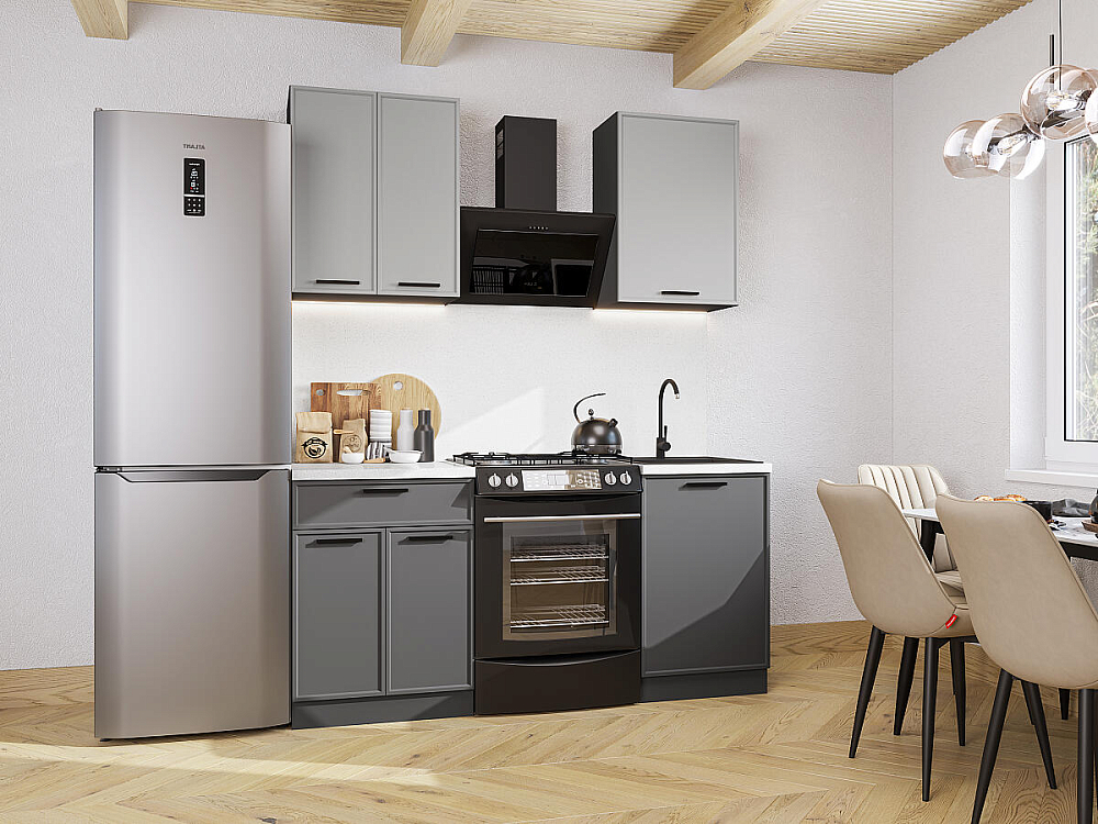 Фрейм-07 Дуб Вотан/grey silk/stormy silk